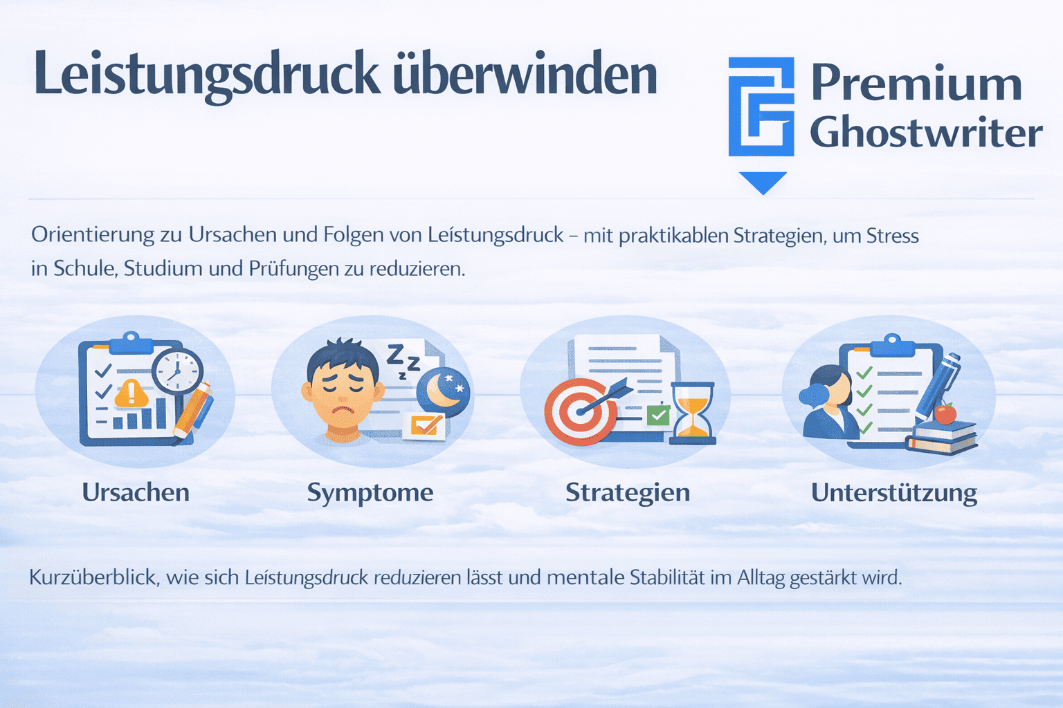 Leistungsdruck überwinden: Ursachen, Symptome und wirksame Strategien gegen Stress in Schule, Studium und Prüfungen